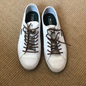 Men’s LaCoste white sneaker